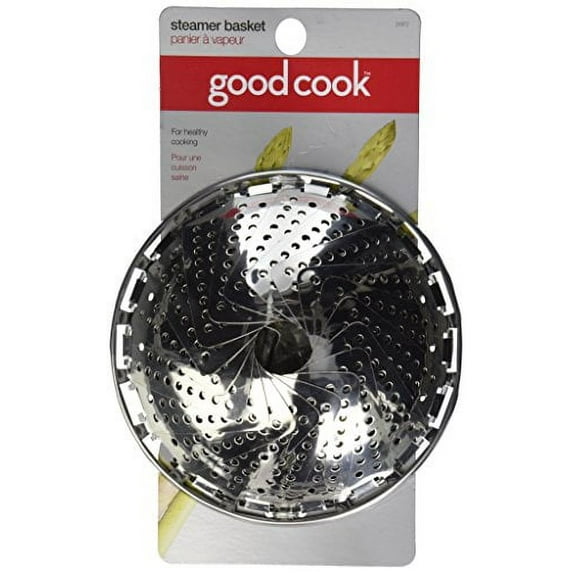 Good Cook Classic Vegetable Stainless Steel Steamer Basket, 1 Ea
