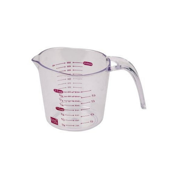 Good Cook Clear Measuring Cup with Measurements, 2-Cup (Pack of 8)