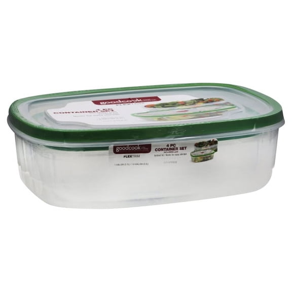 Good Cook Flex Trim Food storage, Large, Clear