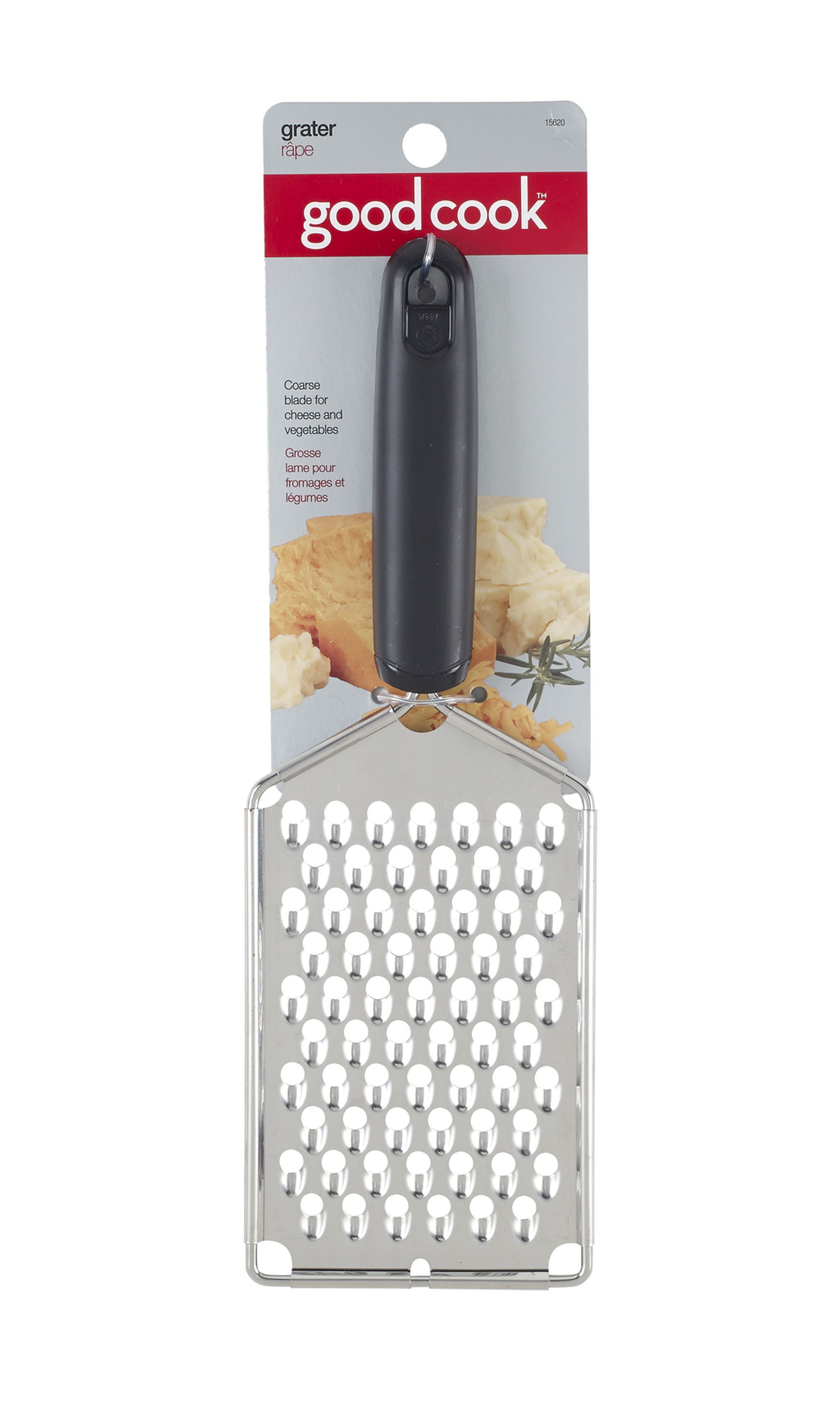 Elite Series Hand Held Extra Coarse Cheese Grater - Red