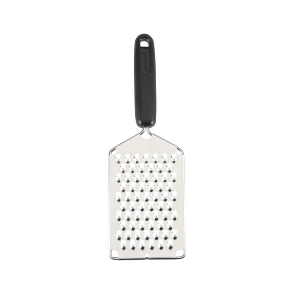 Good Cook Grater, Handi Stainless Steel with Plastic Handle, 11.5 Inch