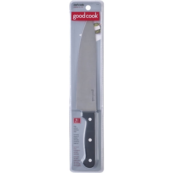 GoodCook Good Cook Large 8" Chef's Knife Pack of 6 Residential Use, Standard Application