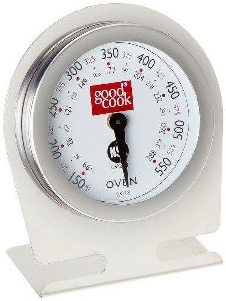 Agatige 0~400°C Oven Thermometer, Stainless Steel Dial Oven Thermometer Kitchen Pizza Oven Thermometer, 9 x 7 cm