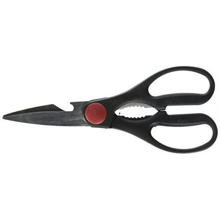 Kitchen Scissors with Magnetic Holder, Linoroso Kitchen Shears Made with  Heavy Duty Stainless Steel, Dishwasher Safe Meat Scissors, Tiger 