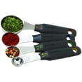 thumbnail image 1 of Good Cook Touch 4-Piece Stainless Steel Measuring Spoons Set (Pack of 3), 1 of 1