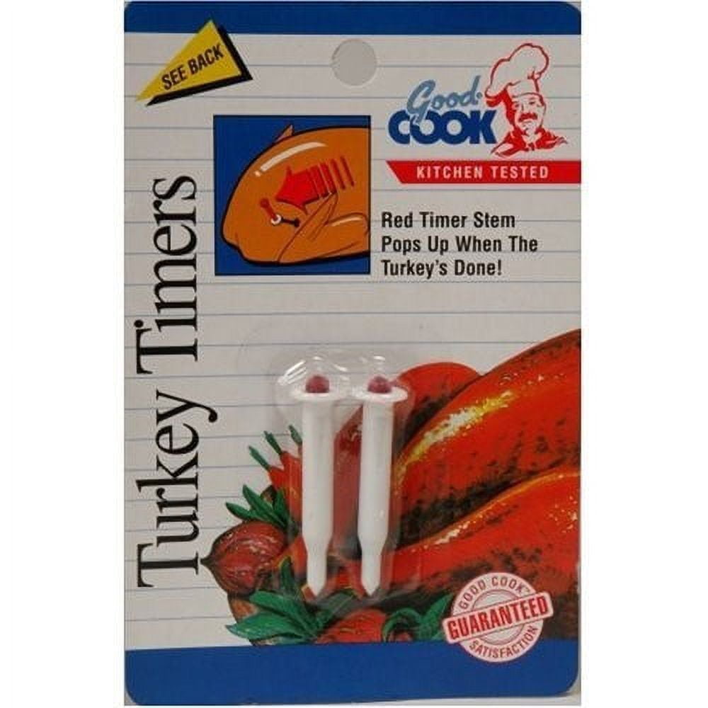 Gourmet Club, Kitchen, Gourmet Club 3 Pack Pop Up Turkey Timers With  Christmas Decorations On Top New