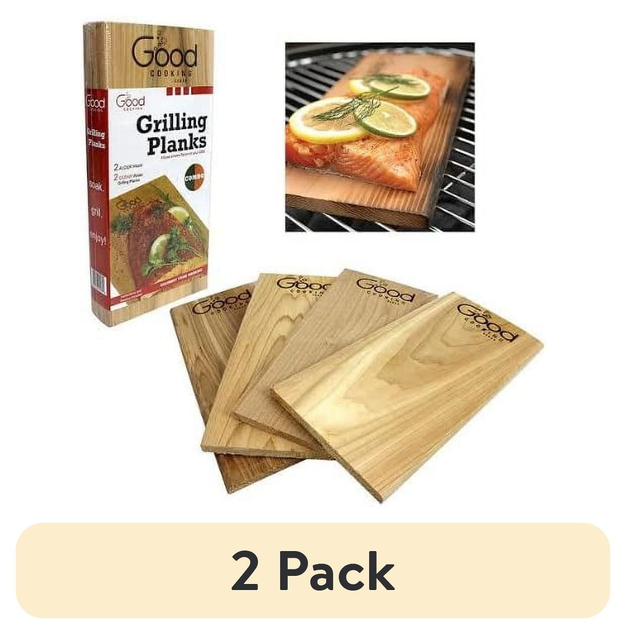 (2 pack) Good Cooking Grilling Planks Outdoor Barbeque Smoking Grill