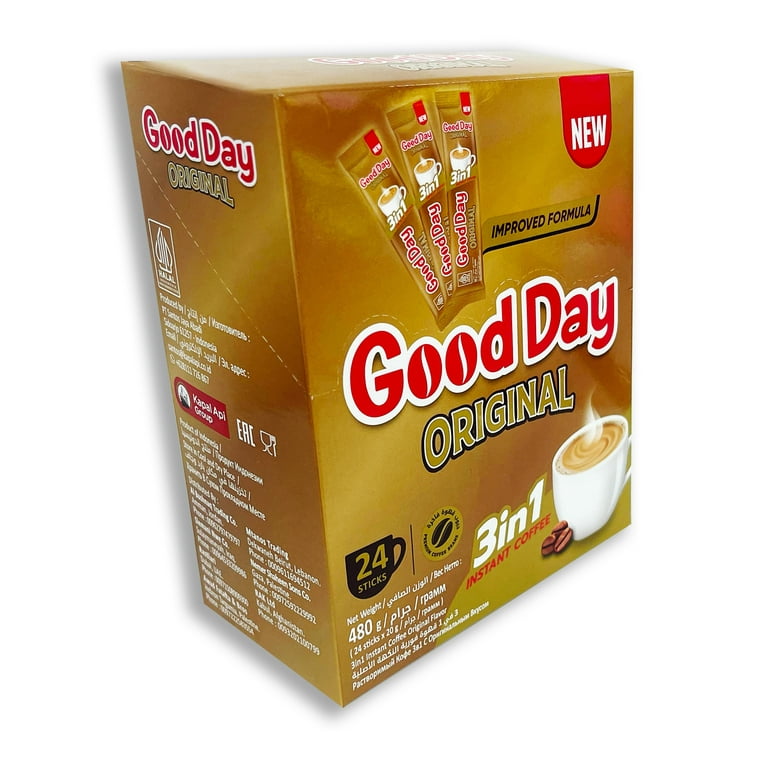 Good Day Original Coffee 3-in-1 24 Sticks - Walmart.com