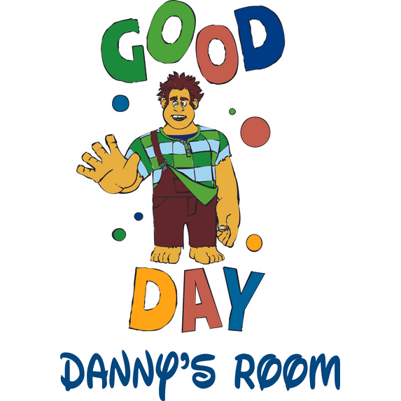 Good Day Wreck It Ralph Cute Cartoon Decors Wall Sticker Art Design Decal for Girls Boys Kids Room Bedroom Nursery Kindergarten House Fun Home Decor Stickers Wall Art Vinyl Decoration (40x35 inch)