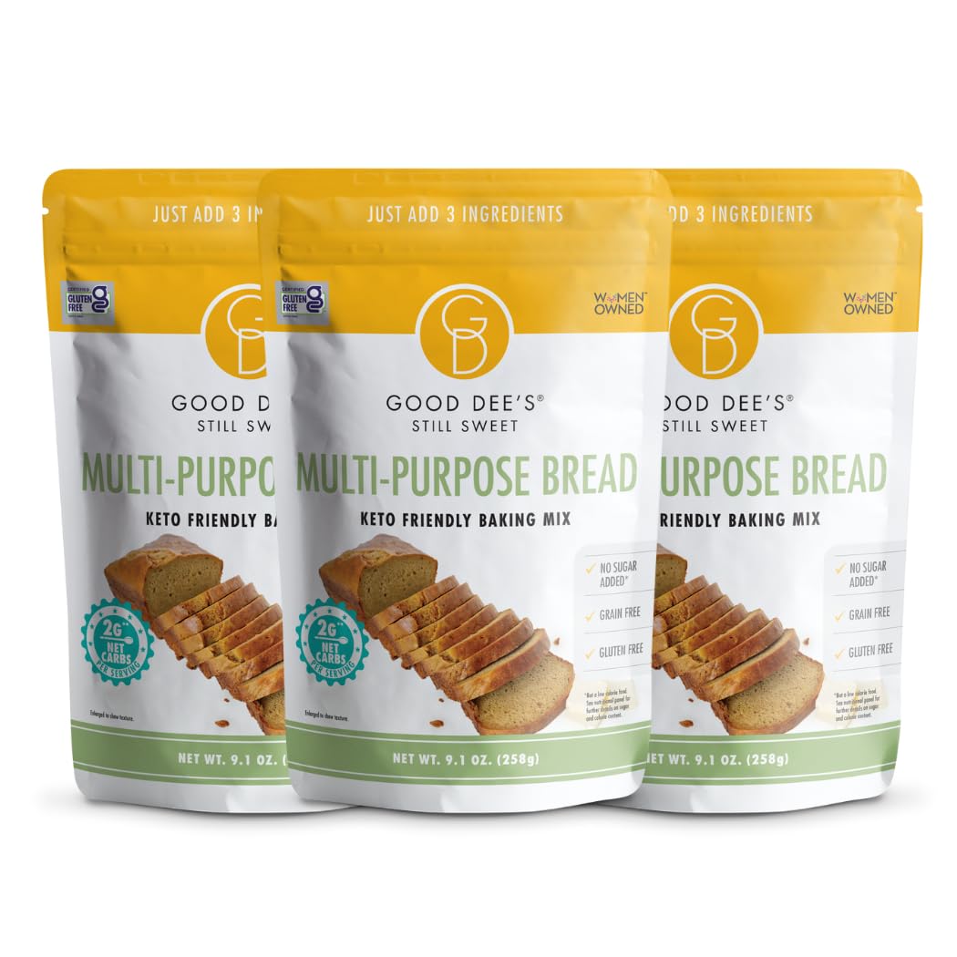 Good Dees Low Carb MMF7 Baking Mix, MultiPurpose Keto Bread Mix, Keto