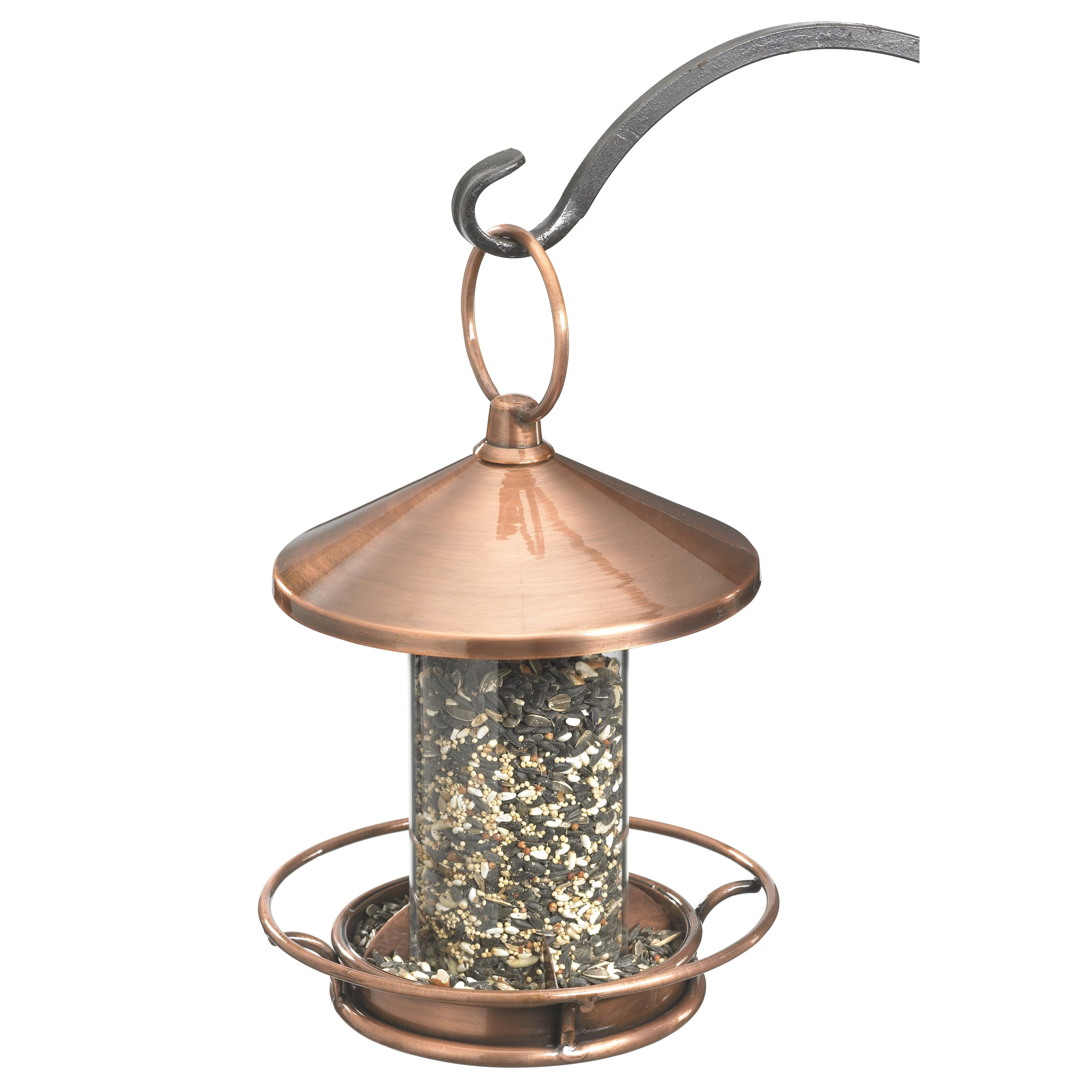 Good Directions Copper Bird Feeder, Perch Design, Durable Rail and Seed ...