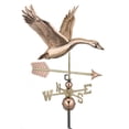 thumbnail image 1 of Good Directions Feathered Goose with Arrow Weathervane, Pure Copper - 26"L, 1 of 3