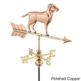 thumbnail image 1 of Good Directions Labrador Retriever Pure Copper Garden Weathervane with Garden Pole by  Polished Copper w/ Garden Pole, Copper, 1 of 5
