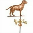 thumbnail image 1 of Good Directions Labrador Retriever Weathervane with Arrow, Pure Copper - 33"L, 1 of 3