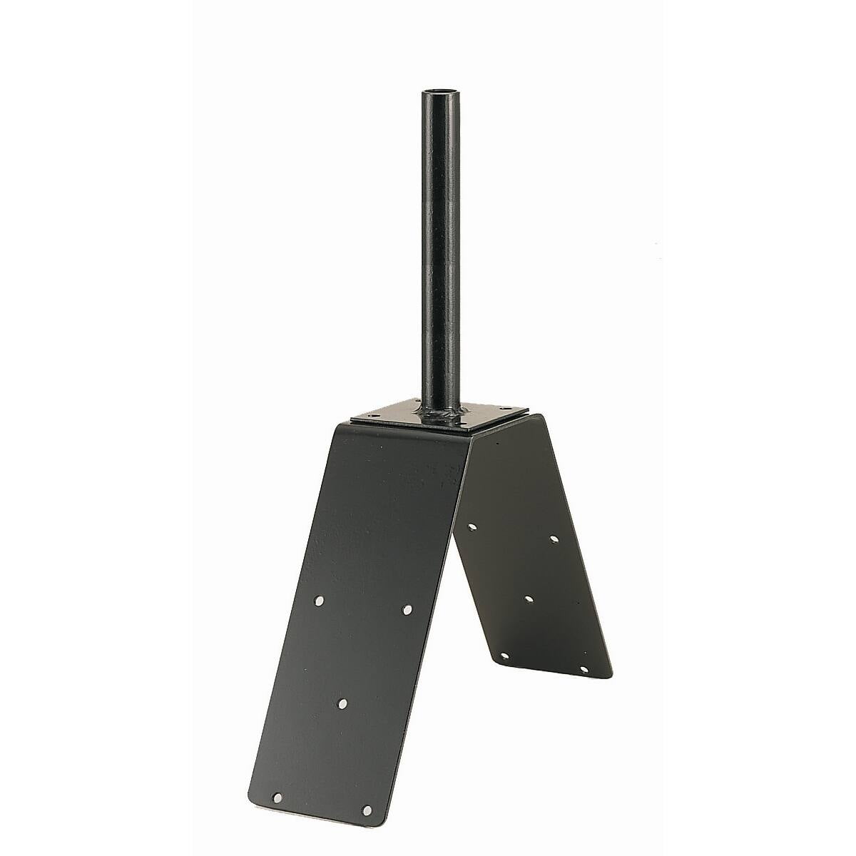 Large Black Steel Weathervane Roof Mount