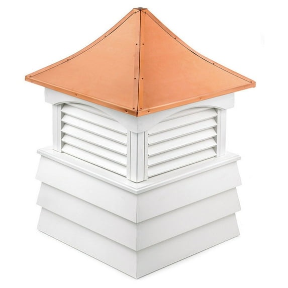 Sherwood Cupola in Natural Cypress OR White PVC