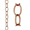thumbnail image 1 of Good Directions Small Single Link Rain Chain, Pure Copper - 8.5 ft., 1 of 5