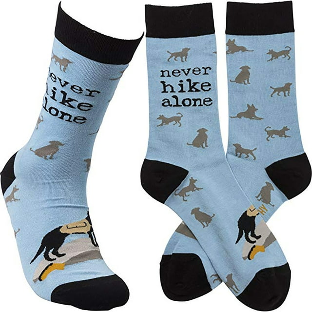 Good Dog Socks (Never Hike Alone)