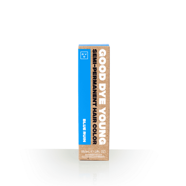 Good Dye Young, Streaks & Strands, Blue Ruin (Blue) SemiPermanent Hair