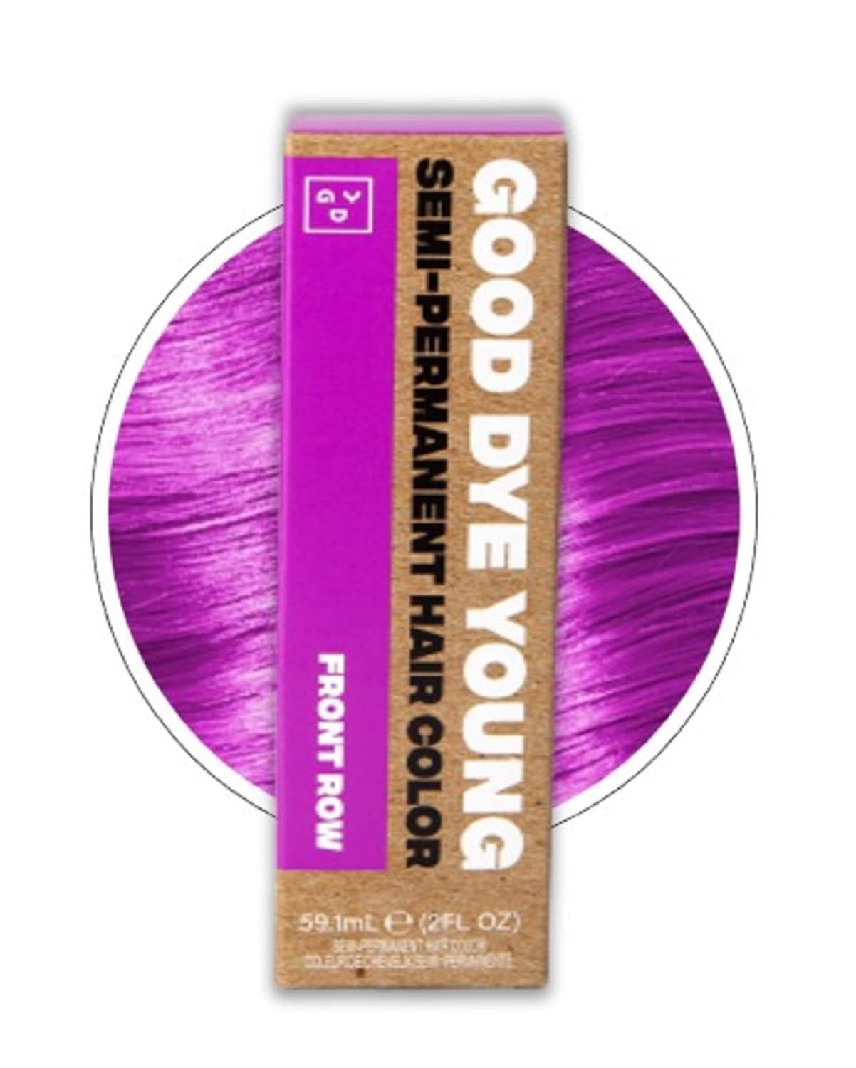 Good Dye Young Streaks and Strands Semi Permanent Hair Dye (Front Row