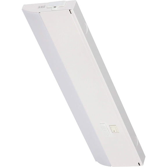 Good Earth Lighting 12-inch LED Slim Direct Wire Linking Light Bar - 2700K/3400K/4000K White Color Selectable - 50,000 Hours Lamp Life - Dimmable - Energy Star - White