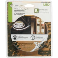 Good Earth 6 ft. White Silicone LED Tape Light