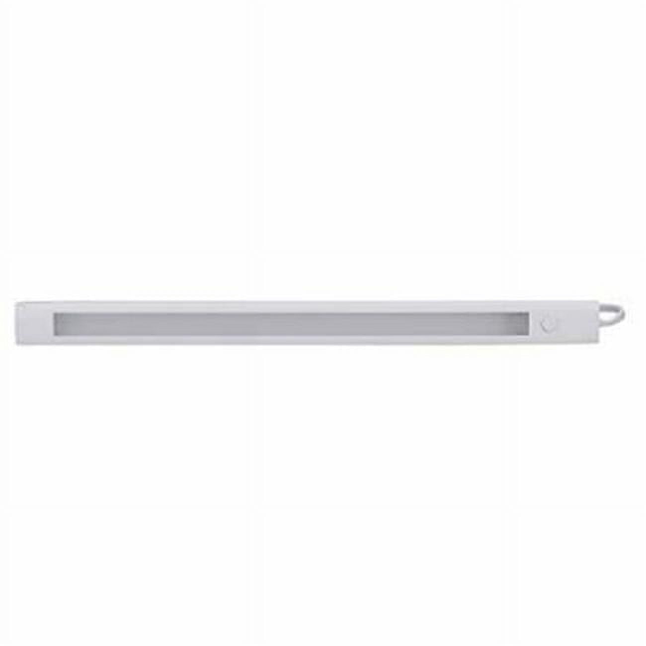 White 18-inch LED Plug-In Undercabinet Light Bar
