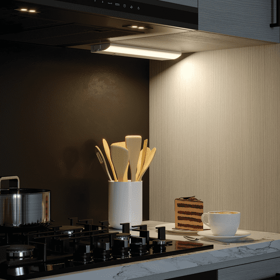 Good Storage - Good Earth Lighting Direct Wire LED Color Temperature Changing Under Cabinet Light - Pack of 12