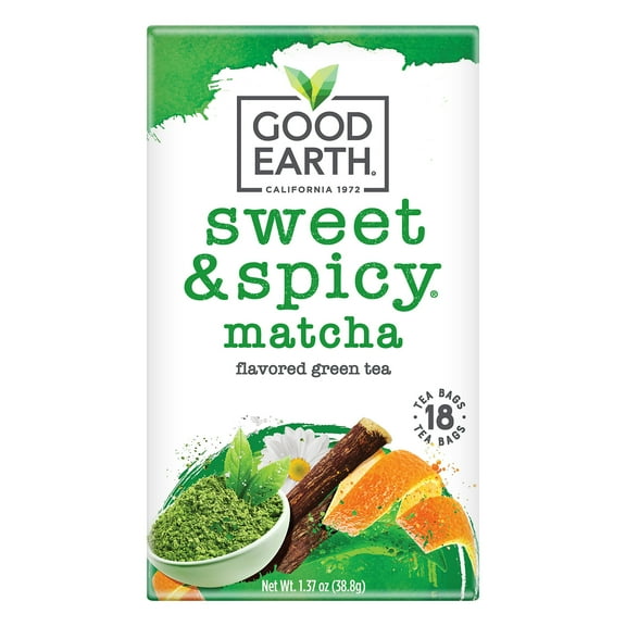 Good Earth Matcha Maker Tea 18 Bags (Pack of 12)