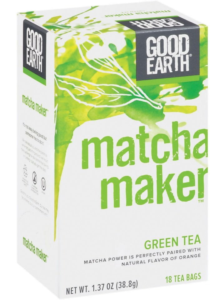 Good Earth Teas - Matcha Green Tea Sweet & Spicy - 18 Tea Bags 