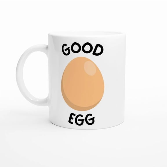 Good Egg Mug Ceramic Coffee Cup, Easter Spring Gift.