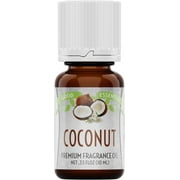 Good Essential – Professional Coconut Fragrance Oil for Diffuser, Candles, Slime, Soap Making – 0.33 fl oz, 10 ml
