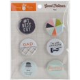 thumbnail image 1 of Good Fellows Flair Embellishments 6/Pkg-, 1 of 1