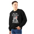 thumbnail image 1 of Good Firefighter Service Volunteer Men's Big & Tall Crewneck Sweatshirt Brisco Brands 2X, 1 of 5