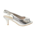 thumbnail image 1 of Good For The Sole Womens Evelyn Peep Toe Wide Court Shoes, 1 of 4
