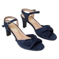thumbnail image 1 of Good For The Sole Womens Trisha Two Part Wide Heeled Sandals, 1 of 3