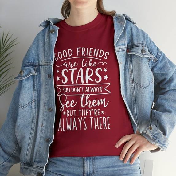 Good Friends Are Like Stars Bestie BFF Trip T-Shirt