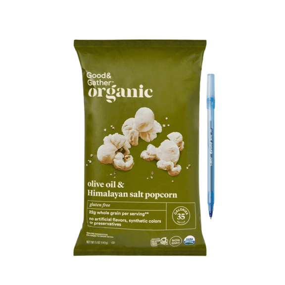 Good & Gather Olive Oil & Himalayan Salt Popcorn 5 oz