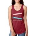thumbnail image 1 of Good Girl Heaven Bad Girl Racerback Tank Women -Image by Shutterstock, Female Small, 1 of 4