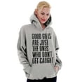 thumbnail image 1 of Good Girls Don't Get Caught Attitude Women Plus Size Graphic Pullover Hoodie Brisco Brands 3X, 1 of 3