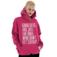 thumbnail image 1 of Good Girls Dont Get Caught Sassy Hoodie Sweatshirt Women Brisco Brands L, 1 of 6