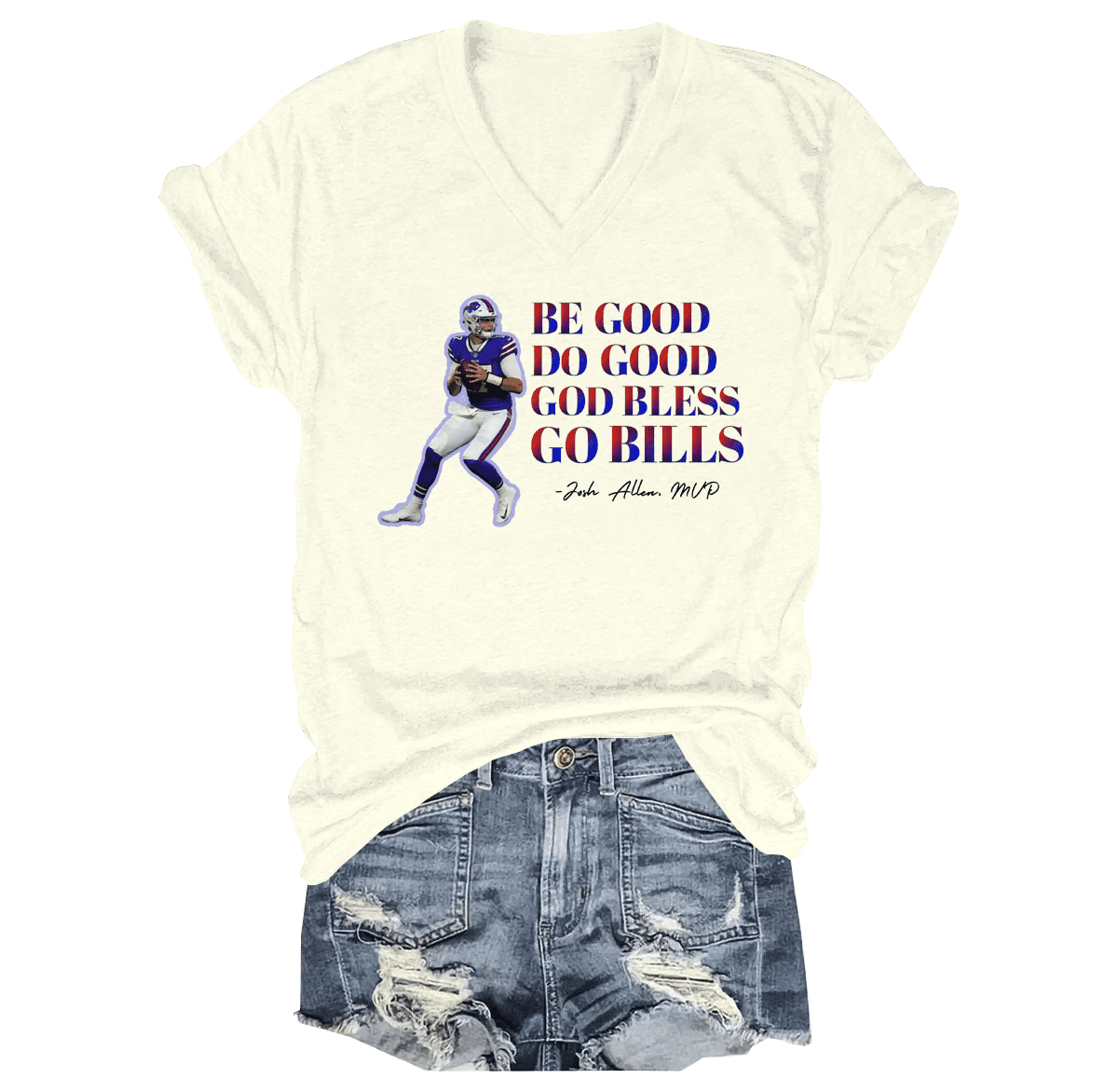"Be Good Do Good God Bless" Graphic T-Shirt - Funny Unisex Tee For Women & Men, Casual Wear