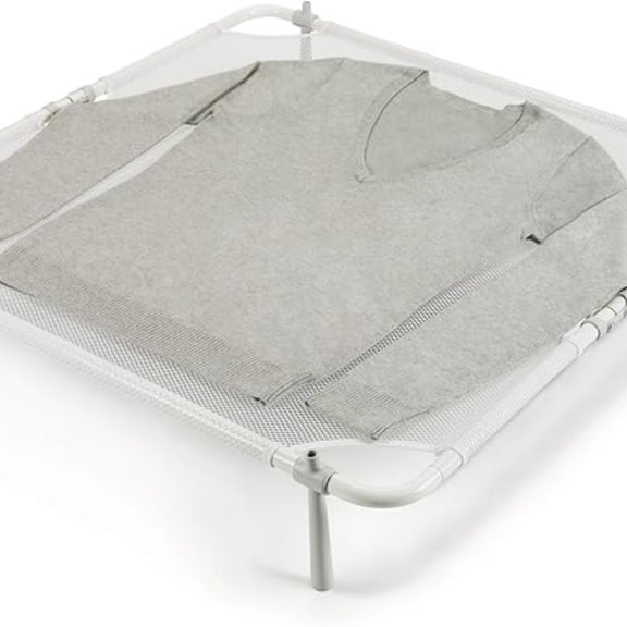 Good Grips Folding Sweater Drying Rack with Fold-Flat Le