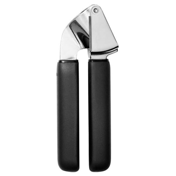 Good Grips Garlic Press - Black - Large Capacity - Dishwasher Safe