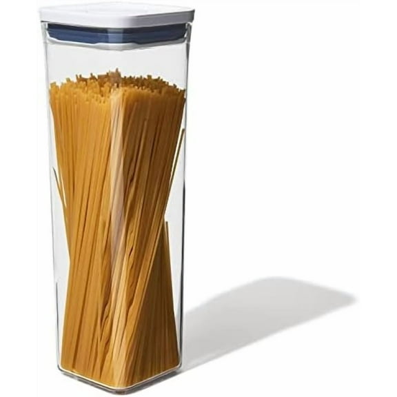 Good Grips POP Container - Airtight Food Storage - Small Square Tall 2.3 Qt Ideal for spaghetti, linguini and lasagna