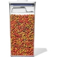 thumbnail image 1 of Good Grips Pet POP Container – 6.0 Qt/5.7 L with Half Scoop |Ideal for up to 6.5lbs of Dog Food or 4.5lbs of Cat Food | Airtight Dog and Cat Food Storage Container | BPA Free, Clear, 1 of 6