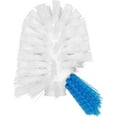 thumbnail image 1 of Good Grips Toilet Brush with Rim-Cleaner Replacement Head, White, Plastic Handle, 10-Inch, 1 of 4