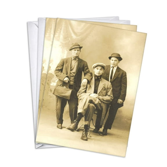 Good Guy Friends Vintage Mens Birthday Greeting Cards | 1 Pack Single (5x7)