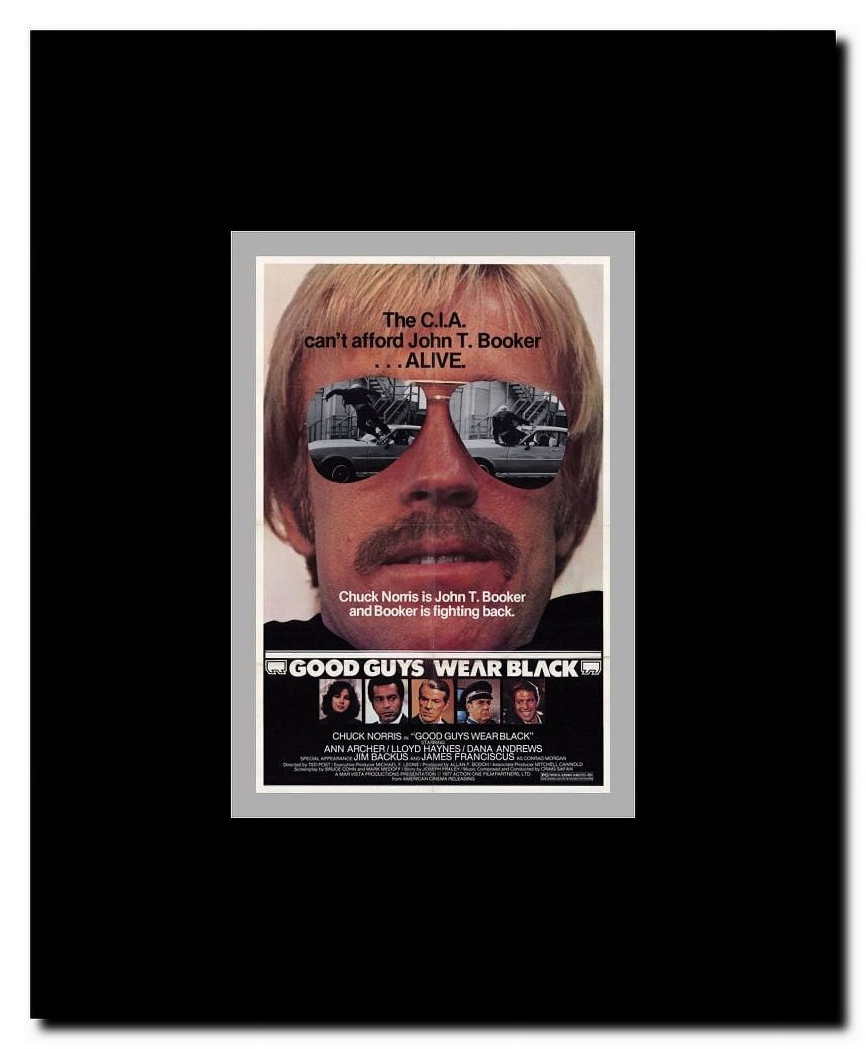 Good Guys Wear Black Framed Movie Poster