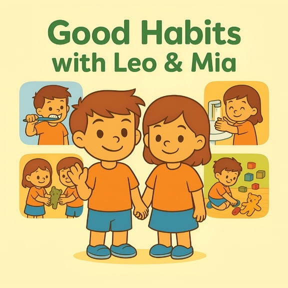 Good Habits with Leo & Mia: habits picture book good habits book for kids A Social Skills & Manners Book for You, (Paperback)